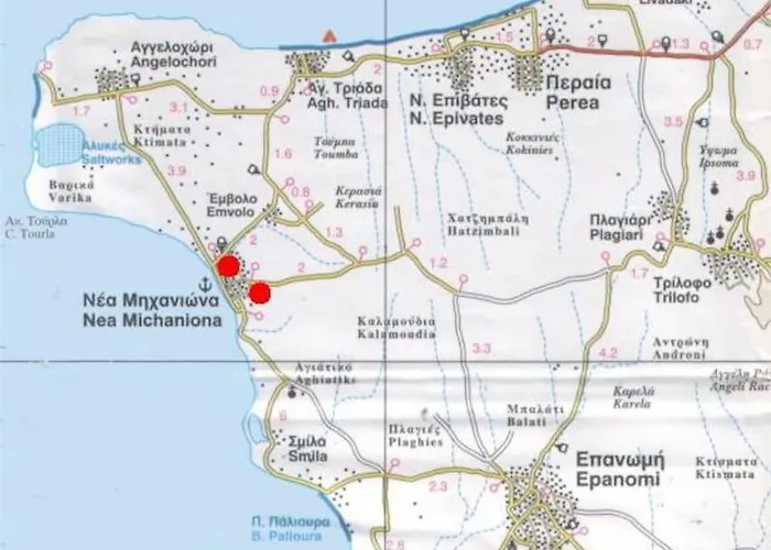 Apartamento Lux Groundfloor In Coastal N.michaniona
